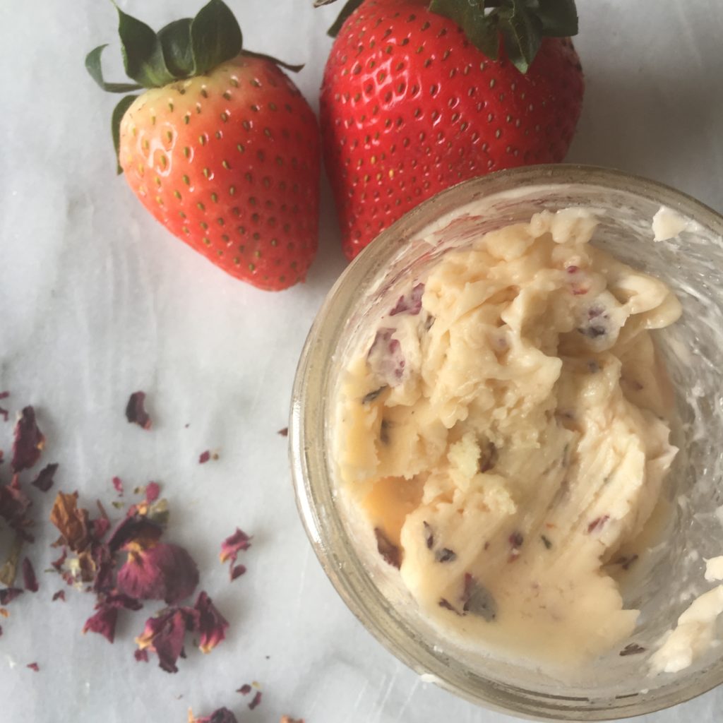 Strawberry and Rose Butter Recipe